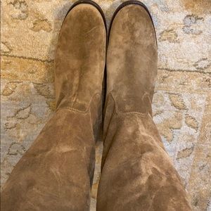 Frye suede boots